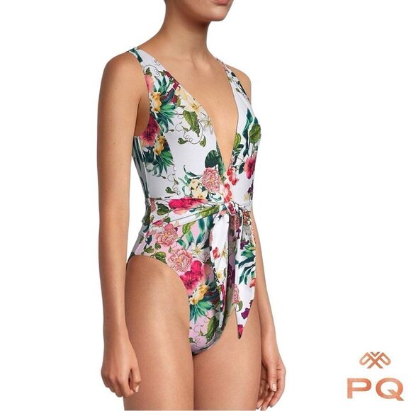PQ Swim Summer Hibiscus Sierra One Piece - Picture 8 of 16
